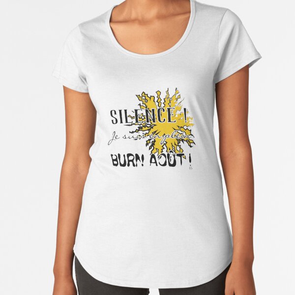 Des mots en partage (47) T-shirt premium échancré