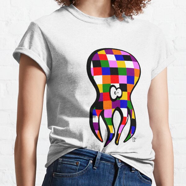 Elmer the Octopus T-shirt classique