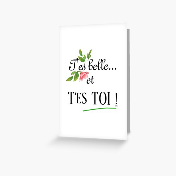 Des mots en partage (48) Carte de vœux