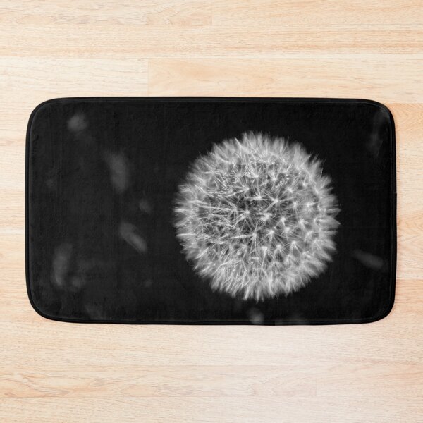 Item preview, Dandelion head in black and white designed and sold by Ann Biddlecombe.