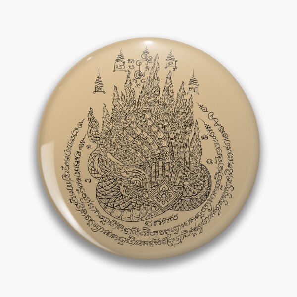 Item preview, Seven Headed Naga Snake Thai Tattoo designed and sold by Lidra Zehcnas.