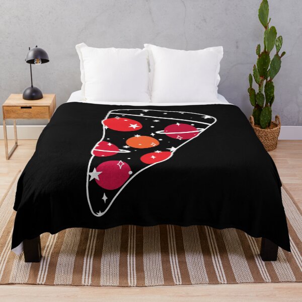 Item preview, Space Pizza (black) designed and sold by Design Minds Boutique.