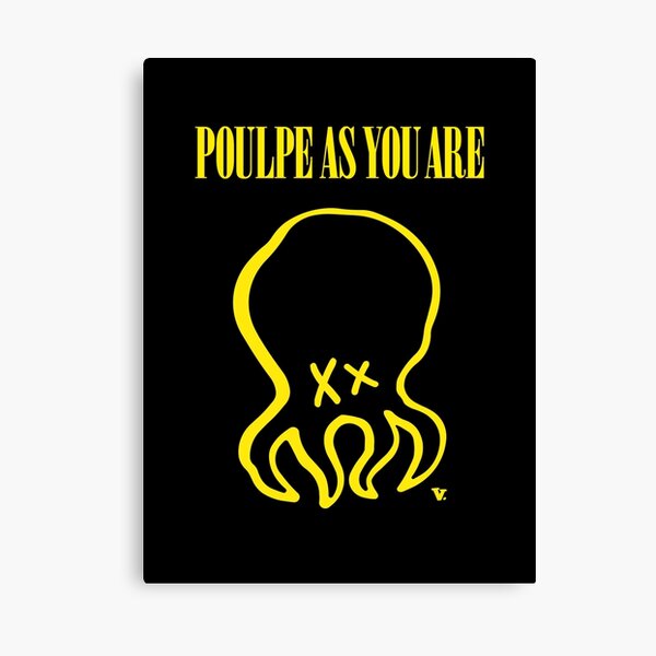 Poulpe As You Are Impression sur toile