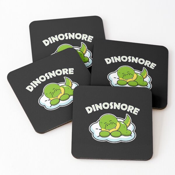 Item preview, DINOSNORE cute sleepy dinosaur designed and sold by w1ckerman.