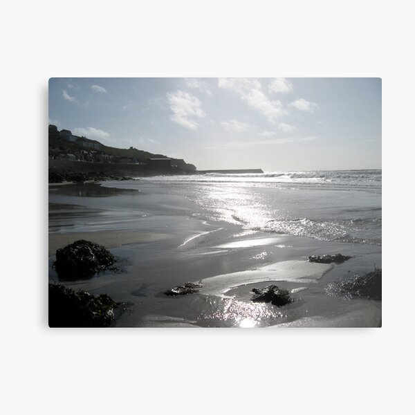 Glistening Metal Print