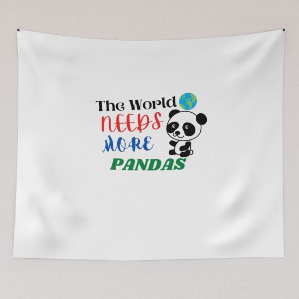Item preview, The world Needs More Pandas ,comical Panda On National Panda Day designed and sold by Every Pet  Shirts.