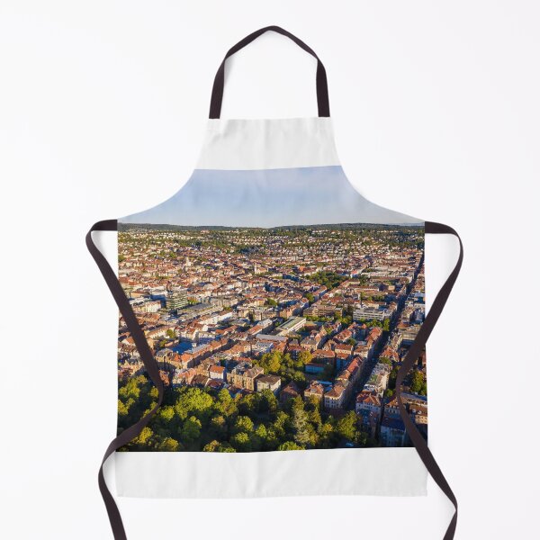 Item preview, Aerial photograph of Stuttgart-West from a bird's eye view designed and sold by dieterich.