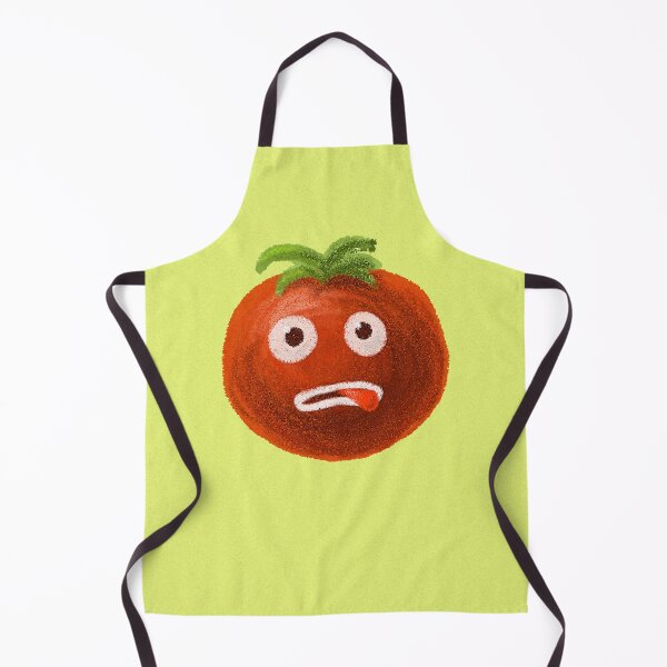 Item preview, Green Funny Cartoon Tomato designed and sold by Boriana Giormova.