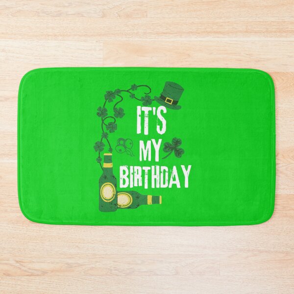 Item preview, It's My Birthday - St Patrick day - Birthday designed and sold by AsmArt-co.
