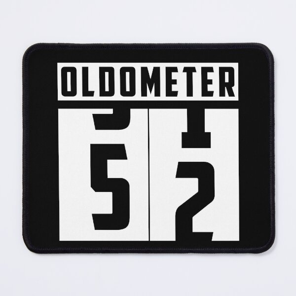Item preview, Oldometer counter Number 52 birthday designed and sold by HeavyStyle.