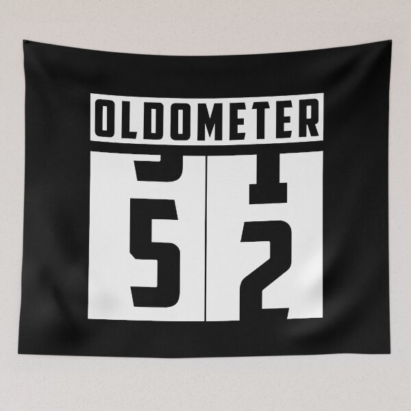 Item preview, Oldometer counter Number 52 birthday designed and sold by HeavyStyle.