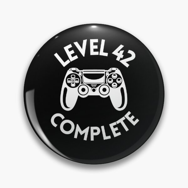 Level 25 Complete: 25th Birthday Gift Gamepad Gamer Graphic T-Shirt Pin  for Sale by LayerWear