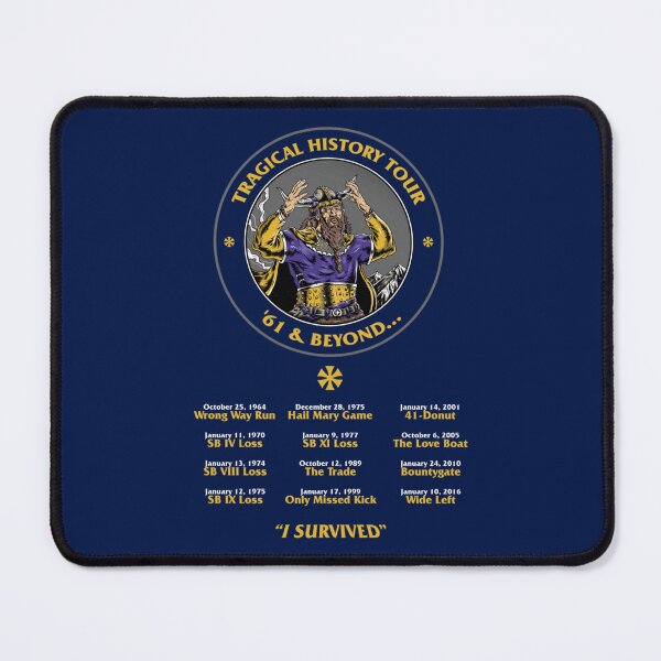 Item preview, Minnesota Vikings Fans - Tragical History Tour designed and sold by AlyssaBrown123.