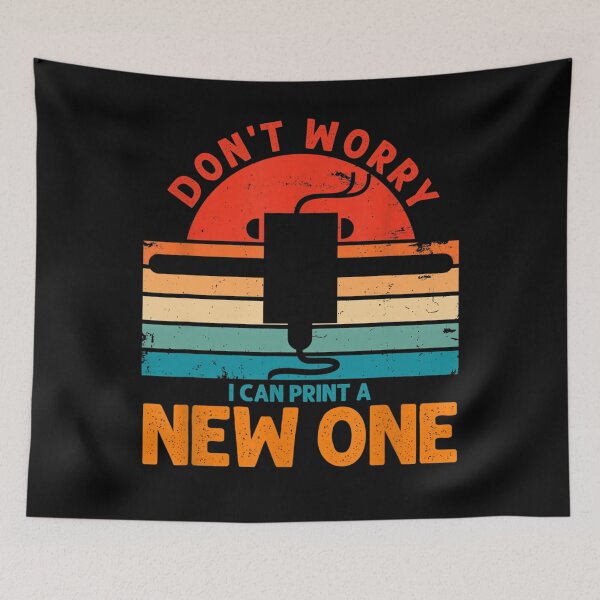 Item preview, Vintage 3D Printer Don't Worry I Can Print A New One Funny designed and sold by moonligh1996.