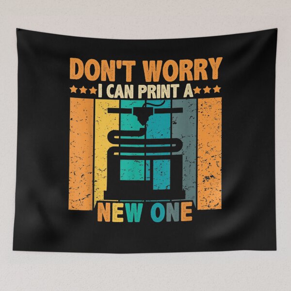 Item preview, Vintage 3D Printer Don't Worry I Can Print A New One designed and sold by moonligh1996.