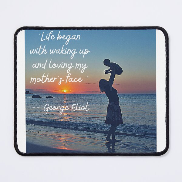 Item preview, Life Began sweet Mother's day quote with mom and baby designed and sold by cleite04.