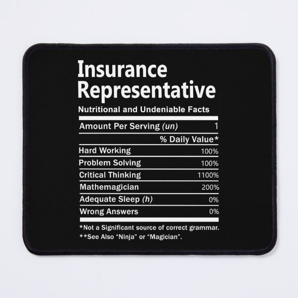 Item preview, Insurance Representative T Shirt - Nutrition Factors Job Gift Item Tee designed and sold by wardorion9.