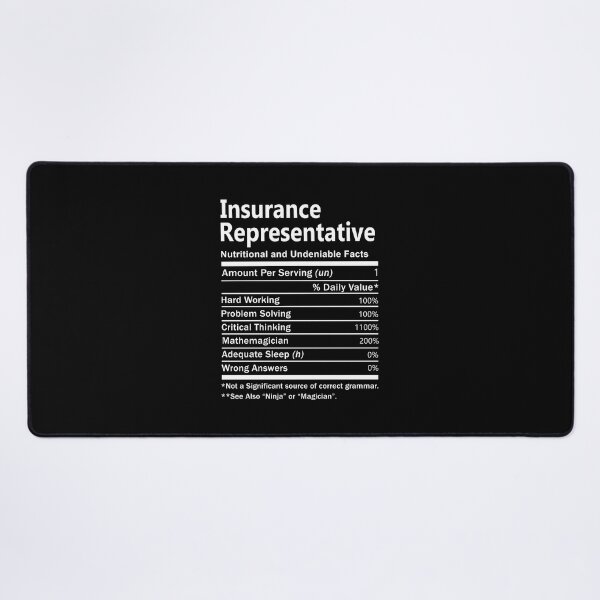 Item preview, Insurance Representative  T Shirt - Nutrition Factors Job Gift Item Tee designed and sold by wardorion9.