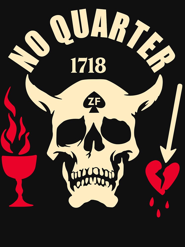 no quarter blackbeard flag