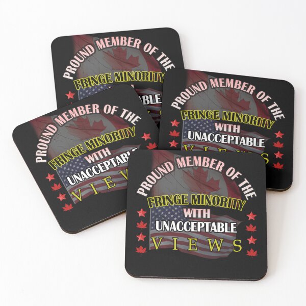 Item preview, Proud Member Of Fringe Minority With Unacceptable Views - Freedom Convoy 2022 designed and sold by david parry.