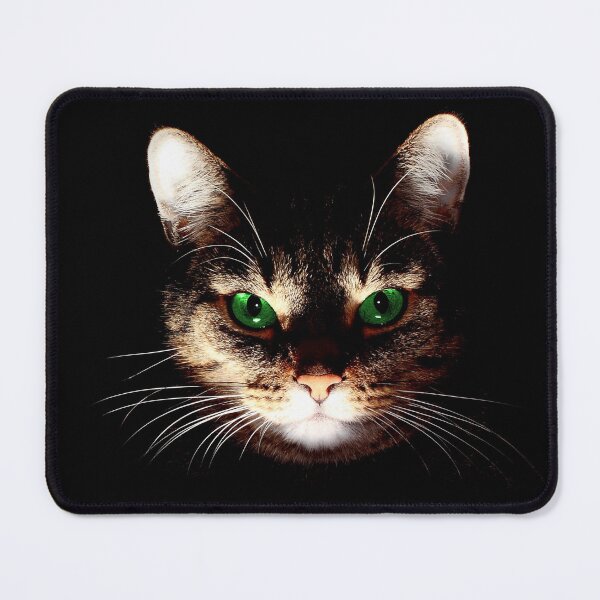 Item preview, Bengal Cat with Green Eyes in the Dark designed and sold by Happy-Trails.