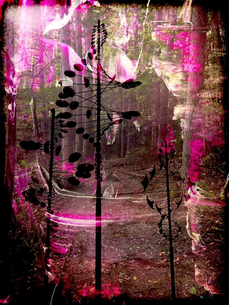 "Mystic Forest Surreal Art Collage " Poster for Sale by JwsurrealArt