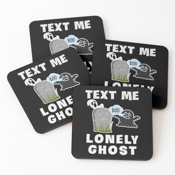 Item preview,  Text me lonely ghost. designed and sold by Umiska.