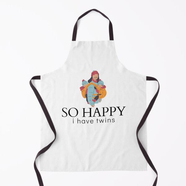 Item preview, So Happy I have Twins- funny gift for Mother of twins-Parent Mom Dad Saying designed and sold by Mehdi Art.