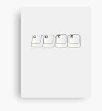 Cute Keys Canvas Print