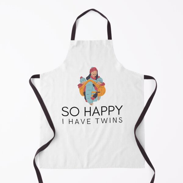 Item preview, So Happy I have Twins- funny gift for Mother of twins-Parent Mom Dad Saying designed and sold by Mehdi Art.