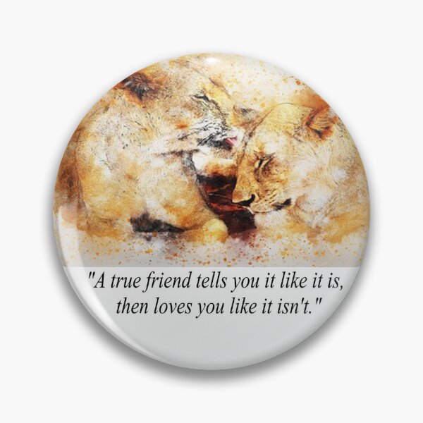 Item preview, Best Friend Lions Quotation  designed and sold by NovawayDirect.