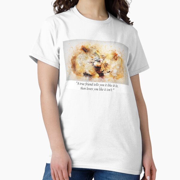 Item preview, Best Friend Lions Quotation  designed and sold by NovawayDirect.