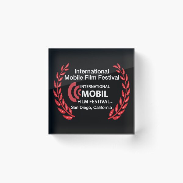 International Mobile Film Festival Acrylic Block
