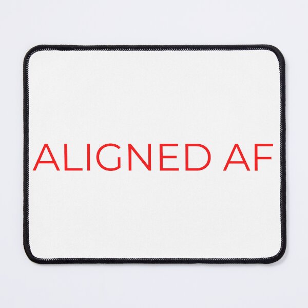 Item preview, Aligned AF Word text Minimal simple text - Red Font designed and sold by BE The Oracle.