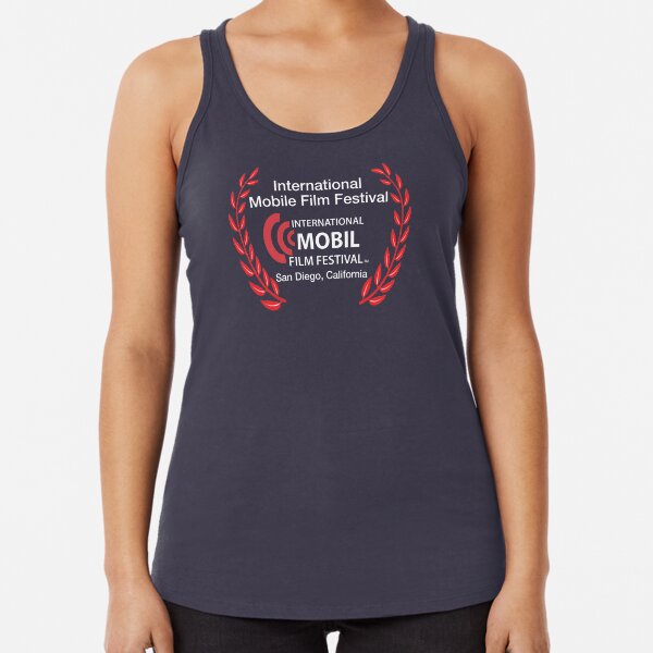 International Mobile Film Festival Racerback Tank Top