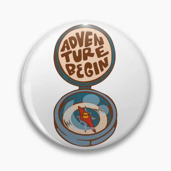 Item preview, Adventure Begin compass designed and sold by Roadsters.
