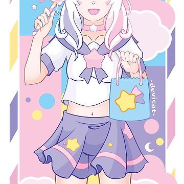 Artwork thumbnail, CandiCat Magical Girl • 2021 by Devi Cat