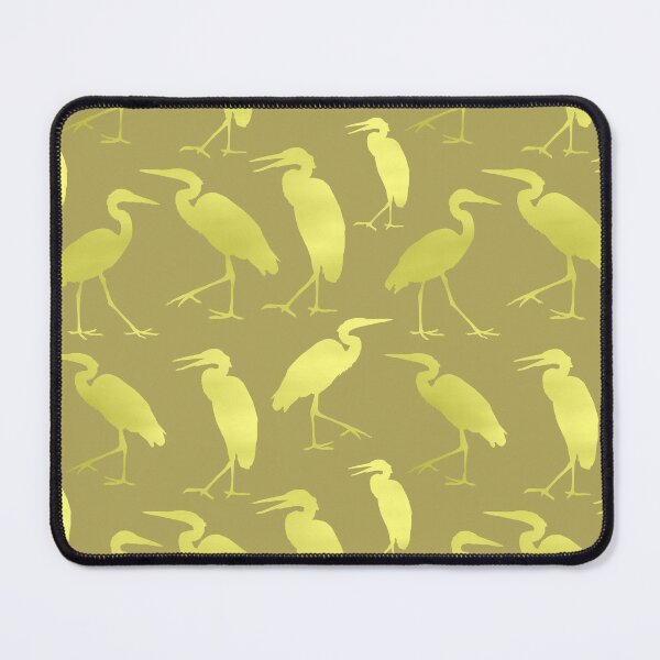Item preview, Garden Greens Collection Blue Heron Walking on Green 5 Repeat 5748 designed and sold by Art in My Loft.
