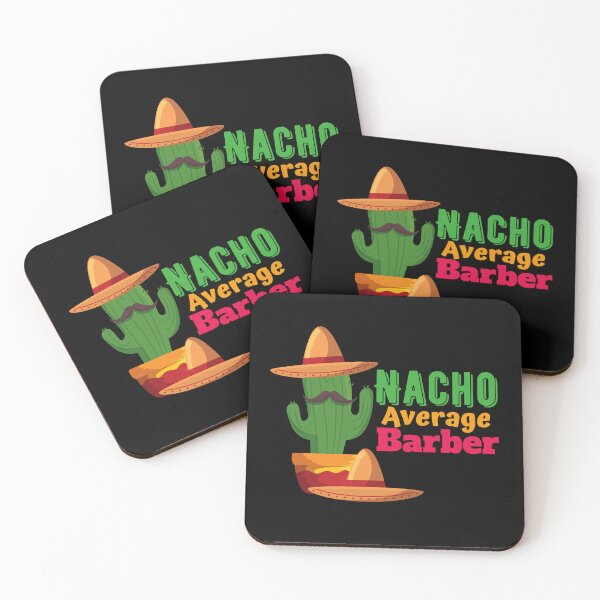Item preview, funny Nacho Average Barber  t-shirt designed and sold by Magicalair.