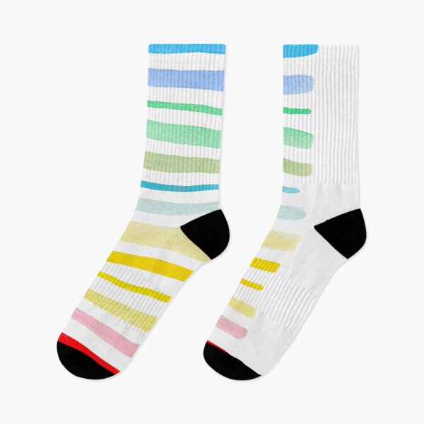 Item preview, Rainbow colored watercolor lines designed and sold by Pulpman.
