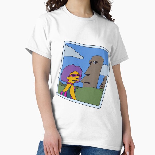 Item preview, Simpsons Selma Easter Island designed and sold by OliviaMutante.