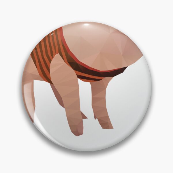 Item preview, Pumpernickel the Minipig polygon art designed and sold by polymolystudio.