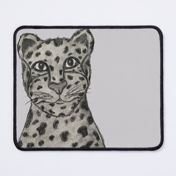 Item preview, Leopard in Charcoal  designed and sold by LuvbuzzArt.