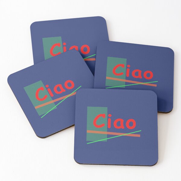 Item preview, Ciao - Hi in Italian  designed and sold by lobodelnoir.