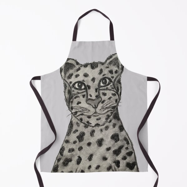 Item preview, Leopard in Charcoal designed and sold by LuvbuzzArt.