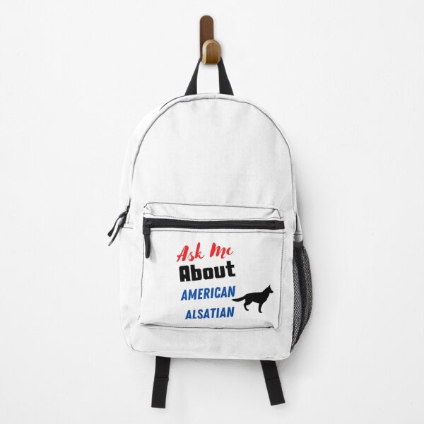 Item preview, Ask Me About American Alsatian , Design of American Alsatian dog designed and sold by Every Pet Shirts.