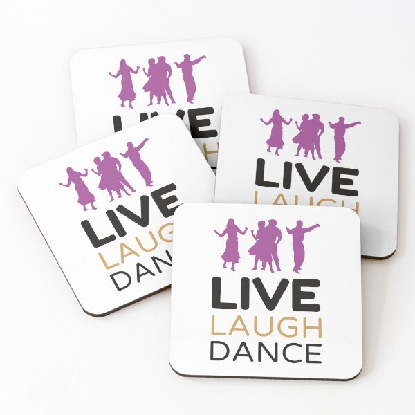 Item preview, Live Laugh Dance - Short Motivational Phrases | Colorful Stylish Dance Typography designed and sold by Delandor.