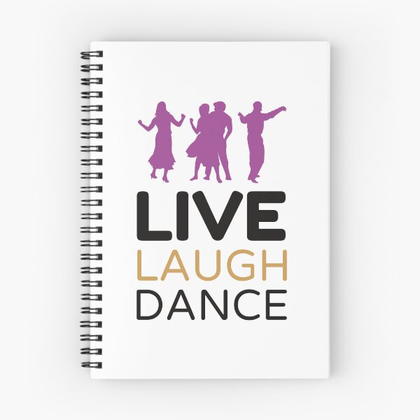 Item preview, Live Laugh Dance - Short Motivational Phrases | Colorful Stylish Dance Typography designed and sold by Delandor.