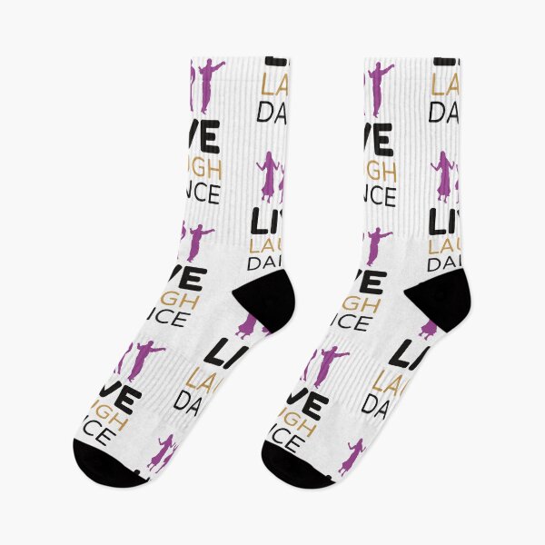 Item preview, Live Laugh Dance - Short Motivational Phrases | Colorful Stylish Dance Typography designed and sold by Delandor.