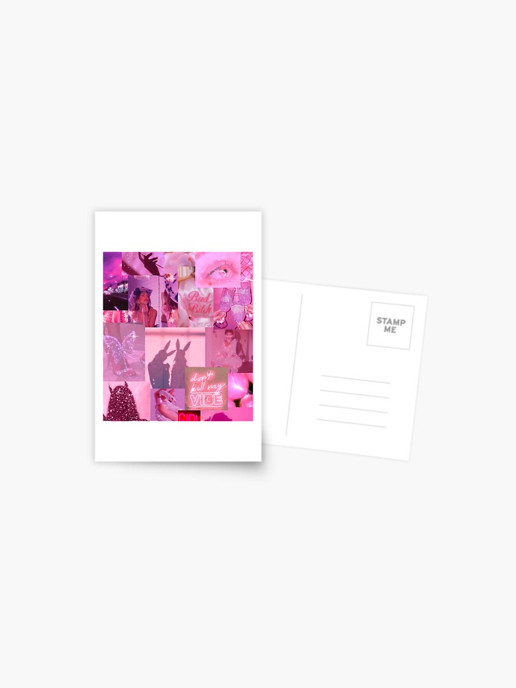 HOT PINK Girl Aesthetic Collage  Poster for Sale by reannyn